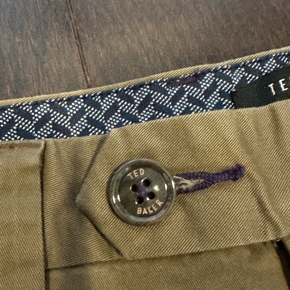 Men's Ted Baker Tan Chino Pants | NWOT | 30R - Picture 2 of 8